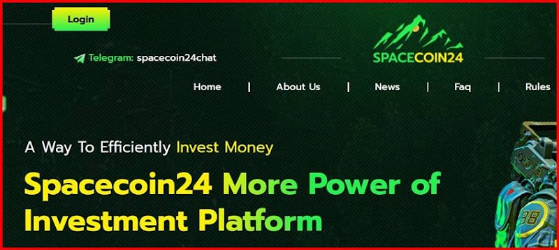 Мошеннический сайт spacecoin24.com – Отзывы, развод, платит или лохотрон? Мошенники Spacecoin24