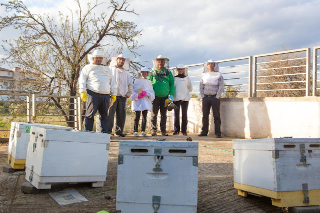 Πρακτική εκπαίδευση των σπουδαστών  του τμήματος "Τεχνικός Μελισσοκομίας" του ΔΙΕΚ Ναυπλίου