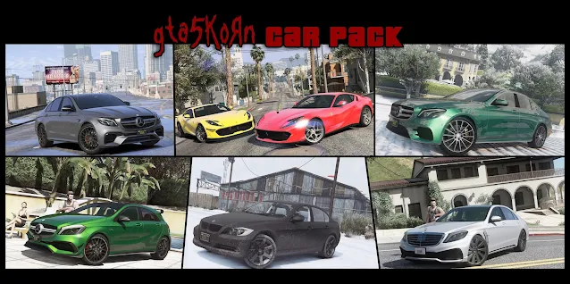 GTA 5 Cars Pack (48 Cars)