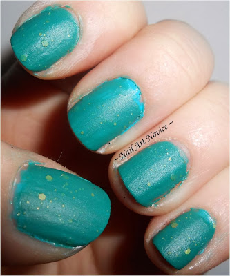 Nelly Polishes-Jonah's Green Swatch