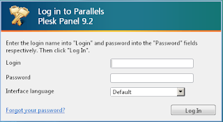 Login to Plesk Panel