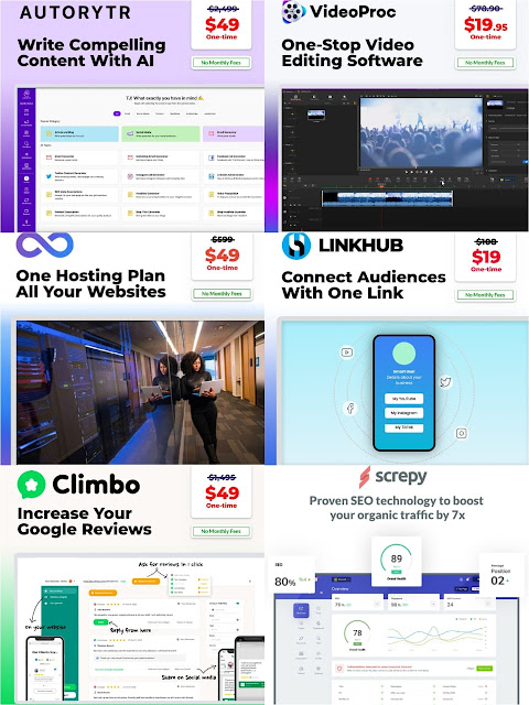 Top Business Tools with Lifetime Deals Trending this week