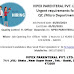 IVPEX PARENTERAL PVT. LTD Baddi Urgent requirements for QC/Micro Departments.