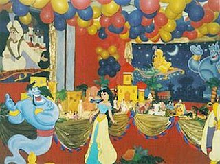 Decoracion de Fiestas Infantiles con Aladino