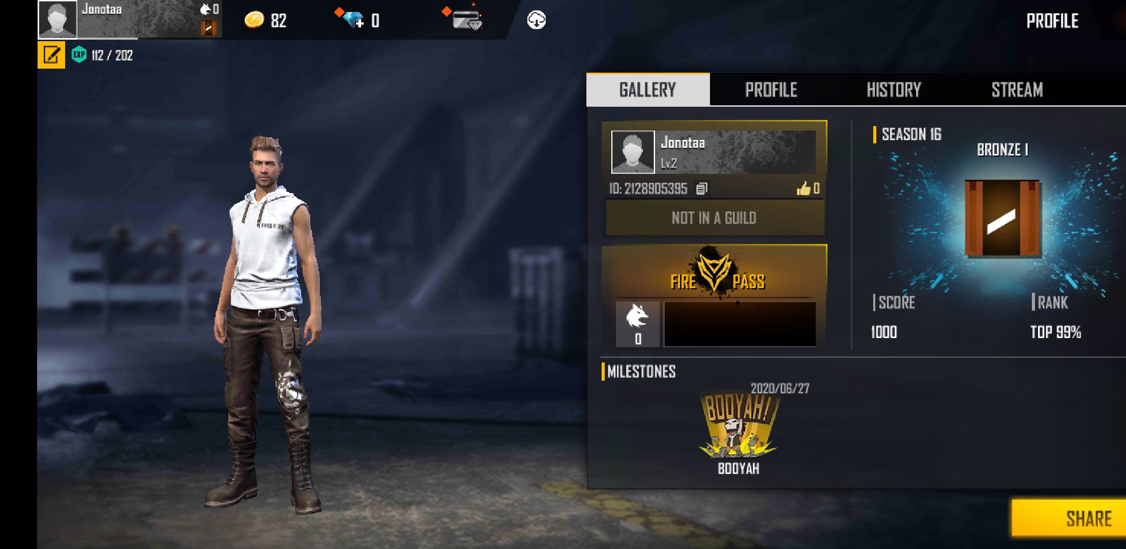 Jonotaa Online Free Fire Gaming Name Id Number