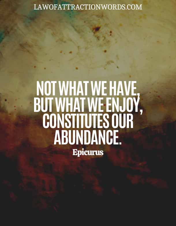 Famous Quotes About Abundance