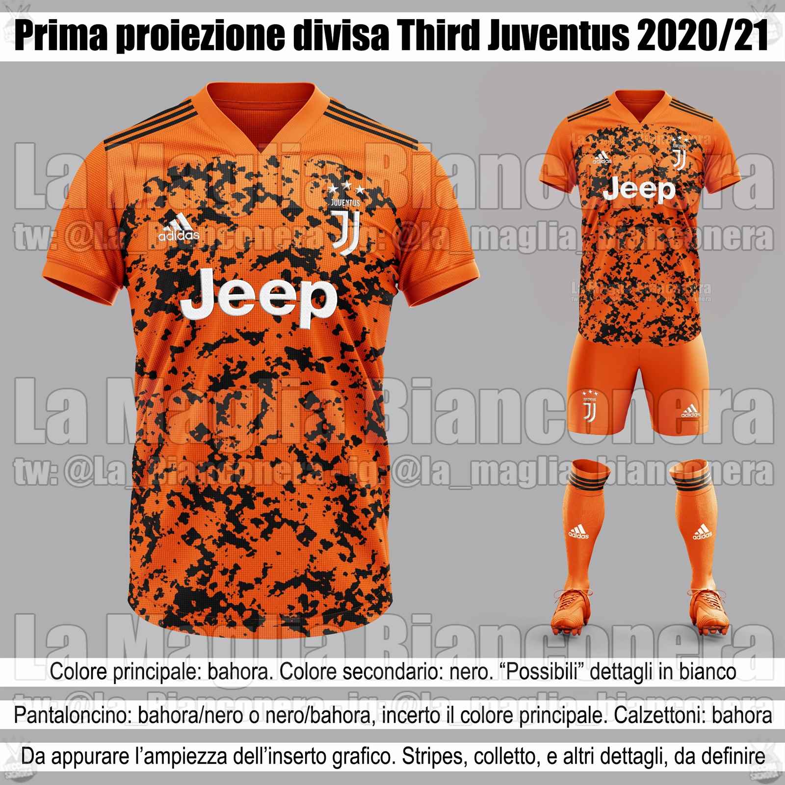 LEAKED: Juventus 20-21 Home Kit + Away & Third Colors ...