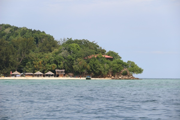 Resort yang ada di Pulua Pulau Sabah