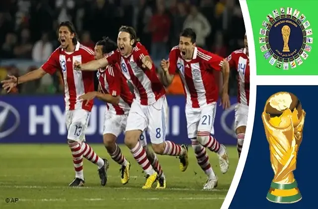 وصل منتخب باراغواي الى ربع نهائي كاس العالم 2010