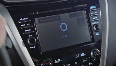 Microsoft's Cortana infotainment