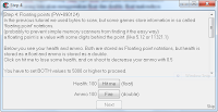 Tutorial Cheat Engine - Step 4 : Floating Point