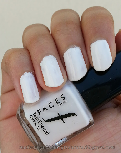 Faces Canada Nail Enamel White O White