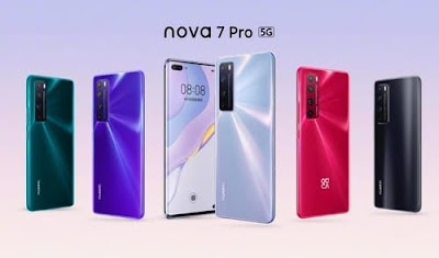 Huawei officially announced Nova 7 Pro Nova 7 and Nova 7 SE