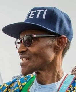 Pres. Buhari pictured rocking a snapback.. check it out