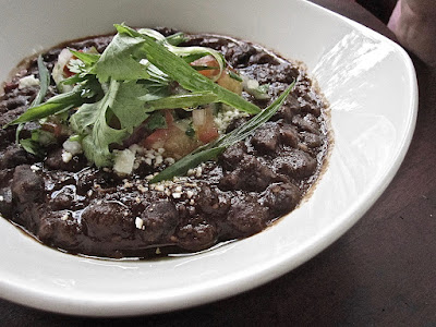 Lucha Loco, black beans