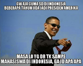 dp bbm foto gambar meme presiden obama