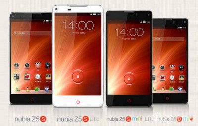 ZTE Umumkan Nubia Z5S dan Nubia Z5S Mini