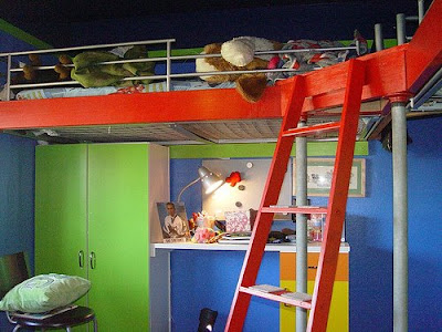 Children  on Dad Hack Sawed The Bed Apart To Make Two Loft Type Bunk Beds   To