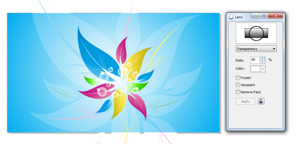 Nền hoa trang trí Desktop với CorelDRAW X5