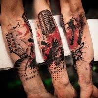 Diseños de tatuajes de música