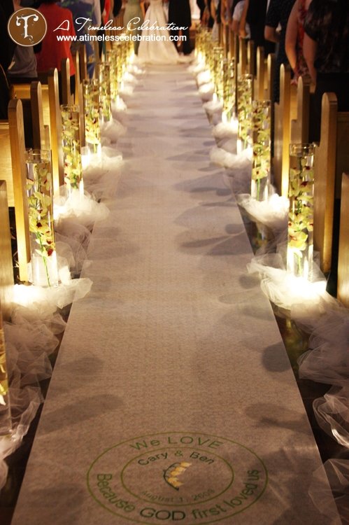Ways To Spruce Up Your Wedding  Aisle  Runner
