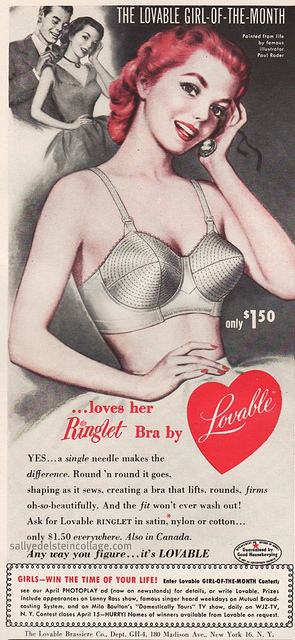 For the Love of Bullet Bras / Va-Voom Vintage  Vintage Fashion, Hair  Tutorials and DIY Style
