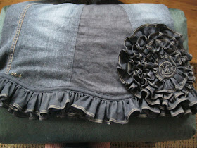 Ruffle Rose maternity skirt