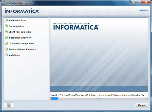 Informatica 9 Installation Steps