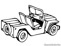Jeep Coloring Pages For Kids Printable