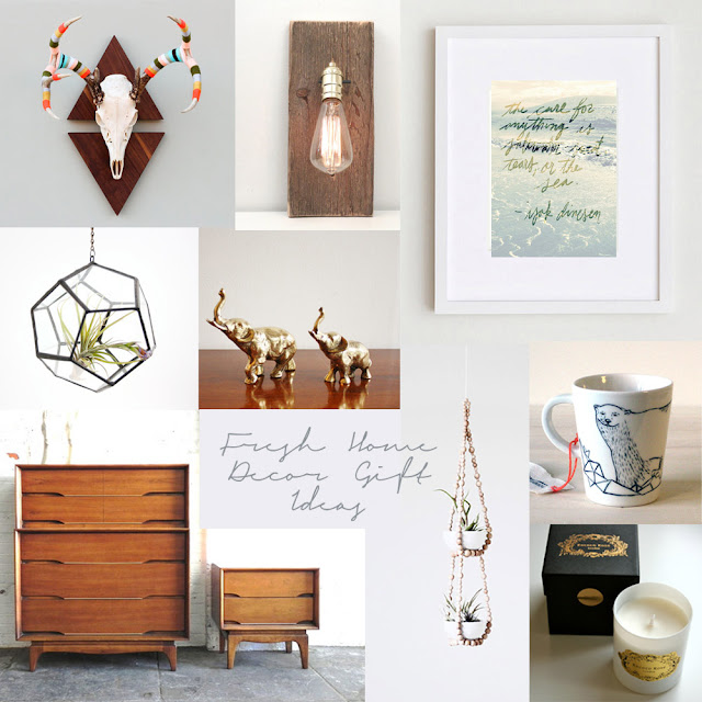 Bright July Etsy  Round Up Fresh Home Decor  Gift Ideas