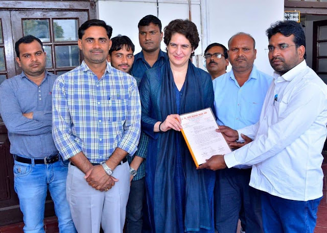 Priyanka Gandhi Vadra, Congress in Amethi : The way they contest polls by distributing money, sarees & shoes in front of media is wrong.