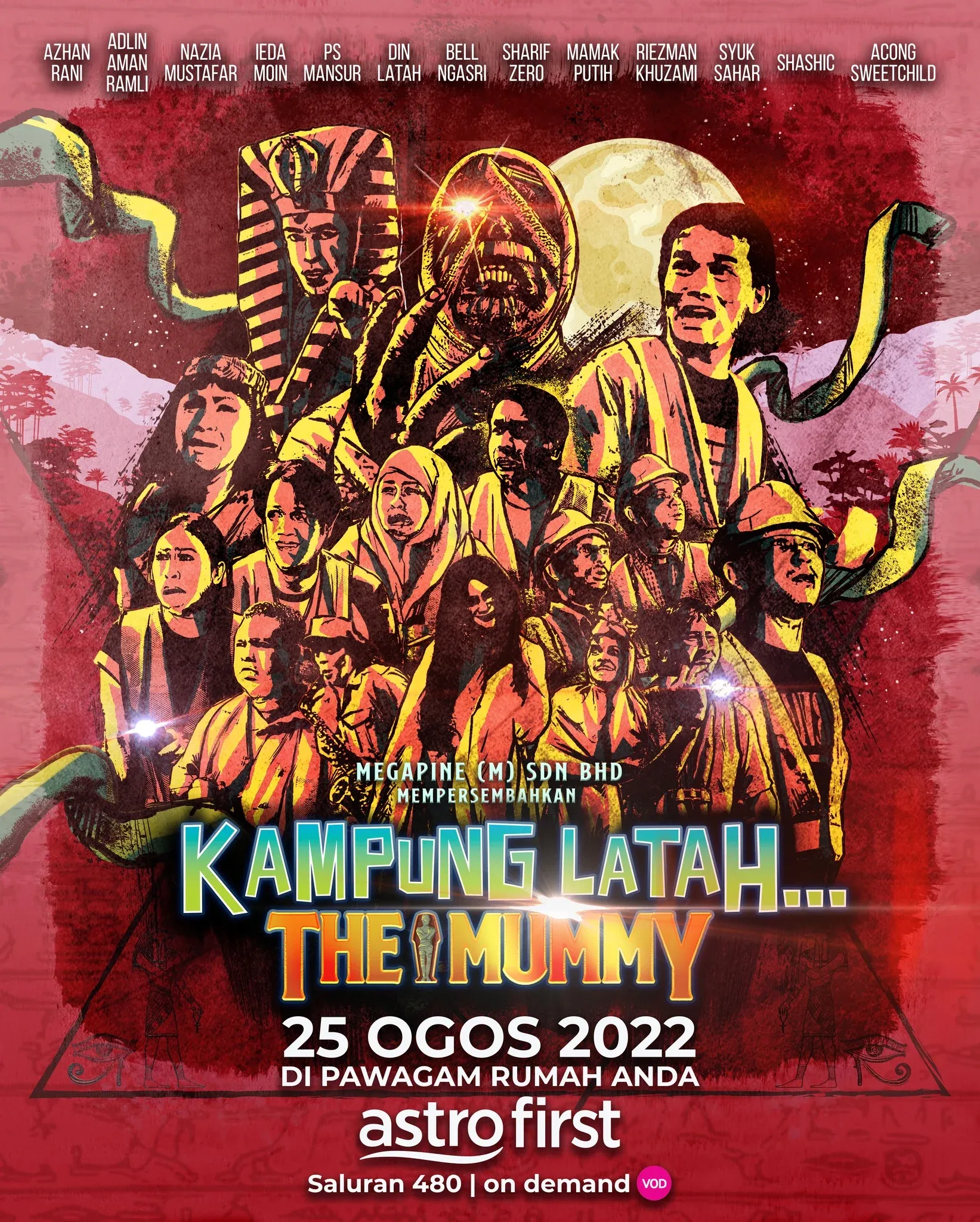 filem kampung latah the mummy