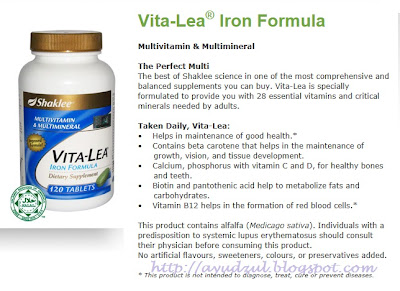 MULTIVITAMIN SHAKLEE