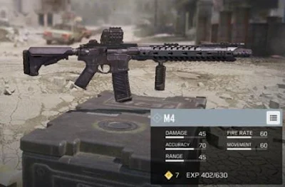 14 SENJATA REKOMENDASI CALL OFF DUTY COD OPER POWER PUSH RANK JADI MUDAH