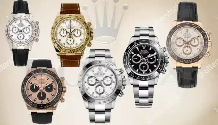 6 replica Rolex Daytona Platinum watches