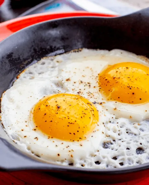 Fried eggs