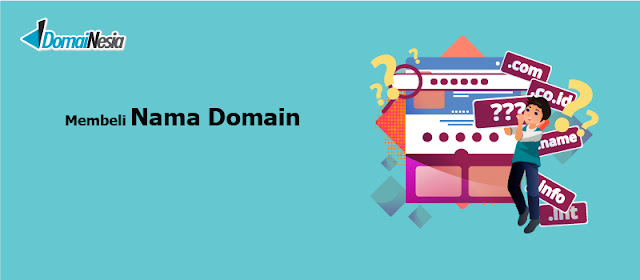 Membeli domain murah di domainesia.com