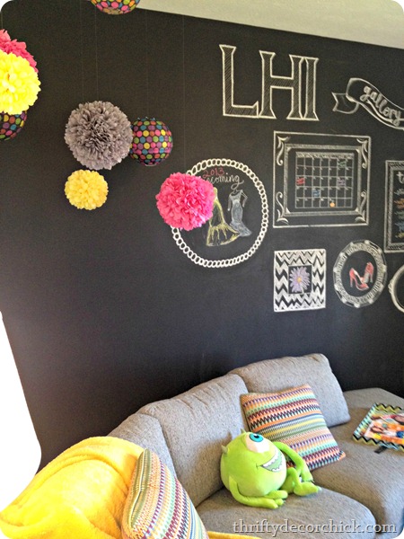 chalkboard wall