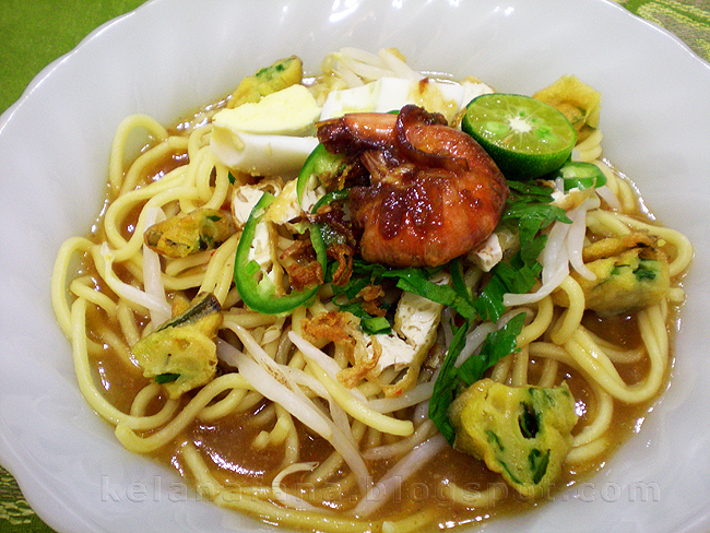 Resepi Mee Rebus - Sambal Udang