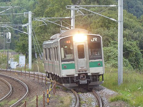 東北本線　ワンマン黒磯行き3　701系(2017.10.13廃止)