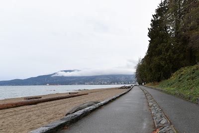 Trans Canada Trail Stanley Park Vancouver BC.