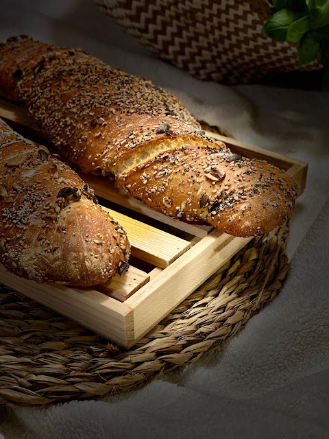 Cómo hacer barras de pan de semillas sin amasado by Iban Yarza