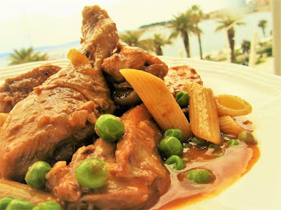 Piletina s graškom / Chicken with peas