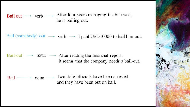 arti bail dan contoh kalimatnya dalam bahasa inggris beserta artinya