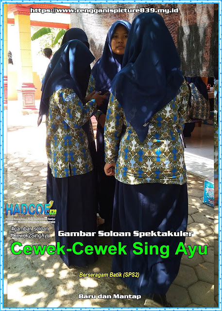 Gambar Soloan Spektakuler - Gambar SMA Soloan Spektakuler Cover Batik (SPS2) - Edisi 33 B RG REAL
