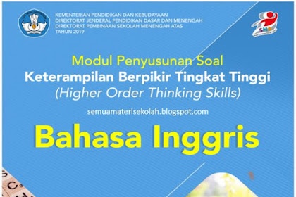 Buku Panduan Penyusunan Soal HOTS Bahasa Inggris