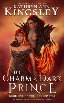 book cover of dark fantasy novel To Charm a Dark Prince by Kathryn Ann Kingsley