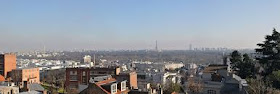 Paris view from Mont Valérien