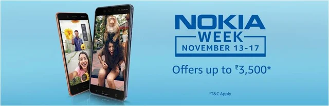 Nokia Week sale on Amazon