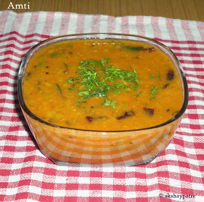 amti in a bowl